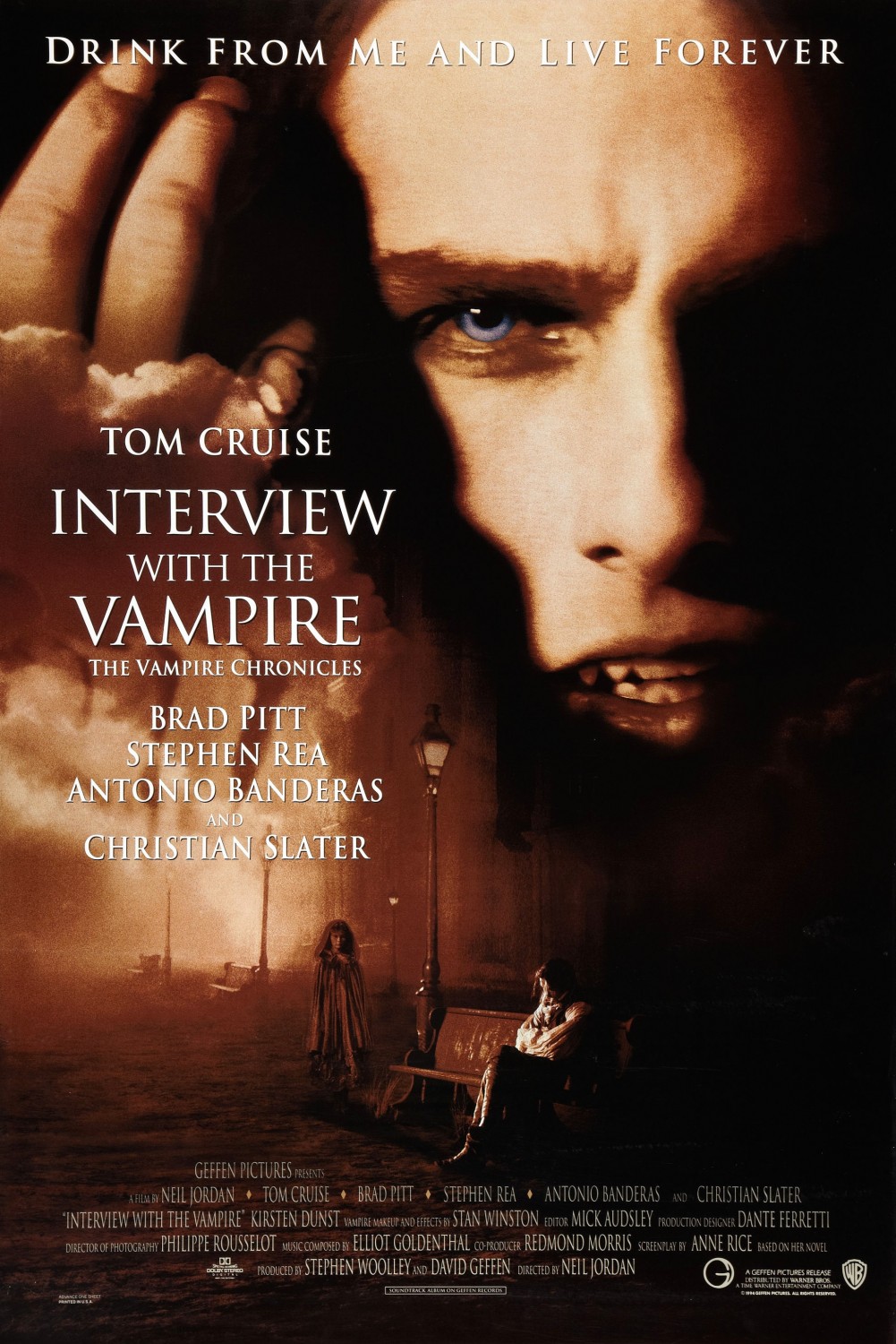 Interview with the Vampire: The Vampire Chronicles (1994) เทพบุตรแวมไพร์ หัวใจรักไม่มีวันตาย